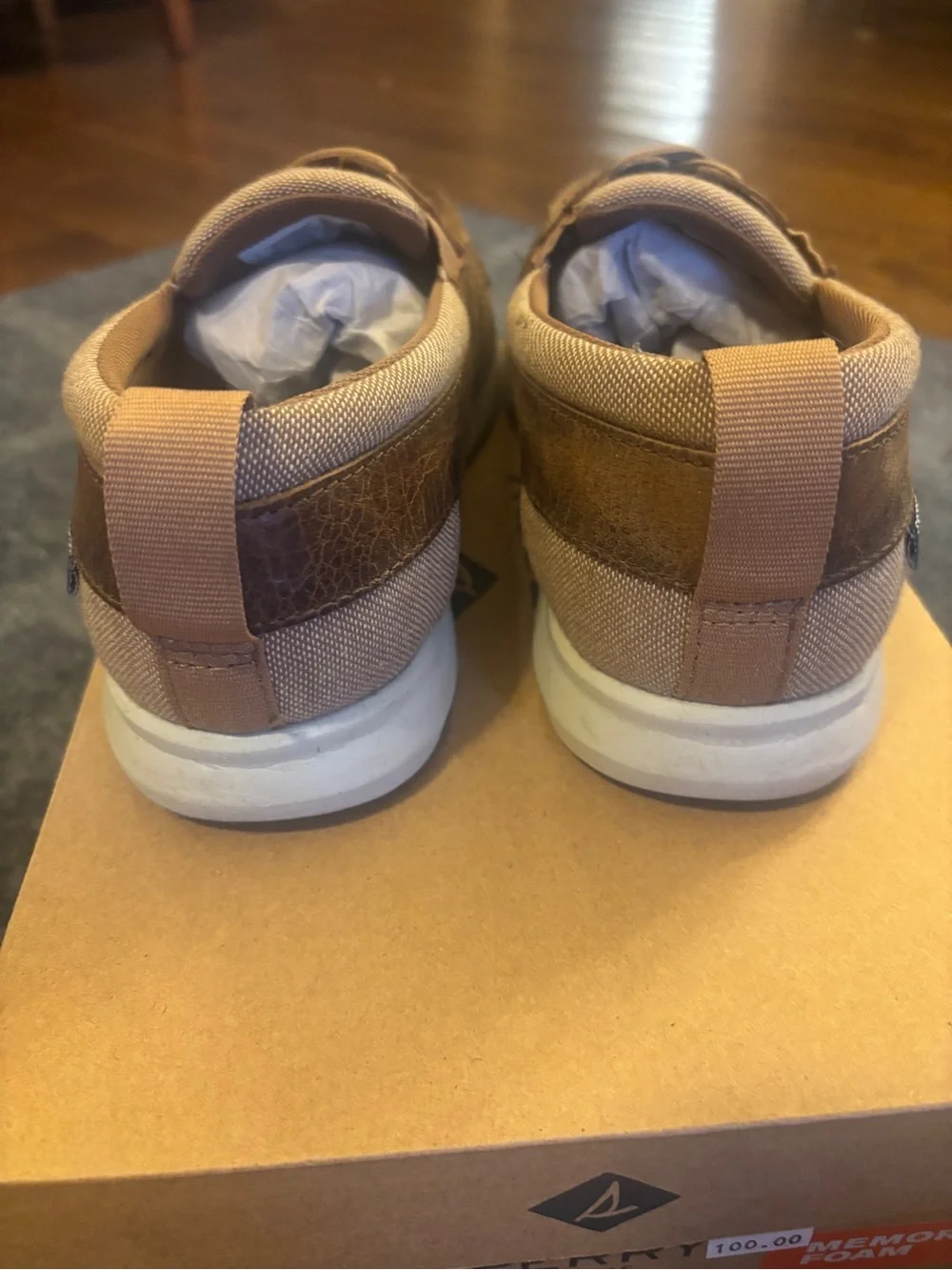 Sperry Men's Brown Leather Bowrider Boat Shoes